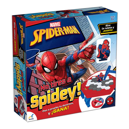 No Tiresa SpidermanJ uego de Mesa Novelty