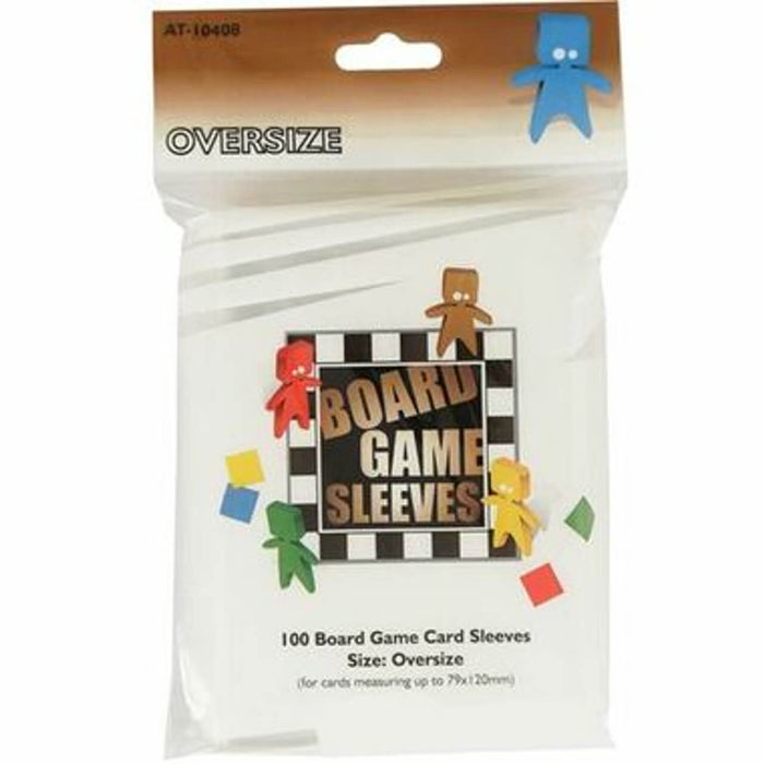 Oversize Board Game Sleeves (79x120 mm) Transparentes 100 pz