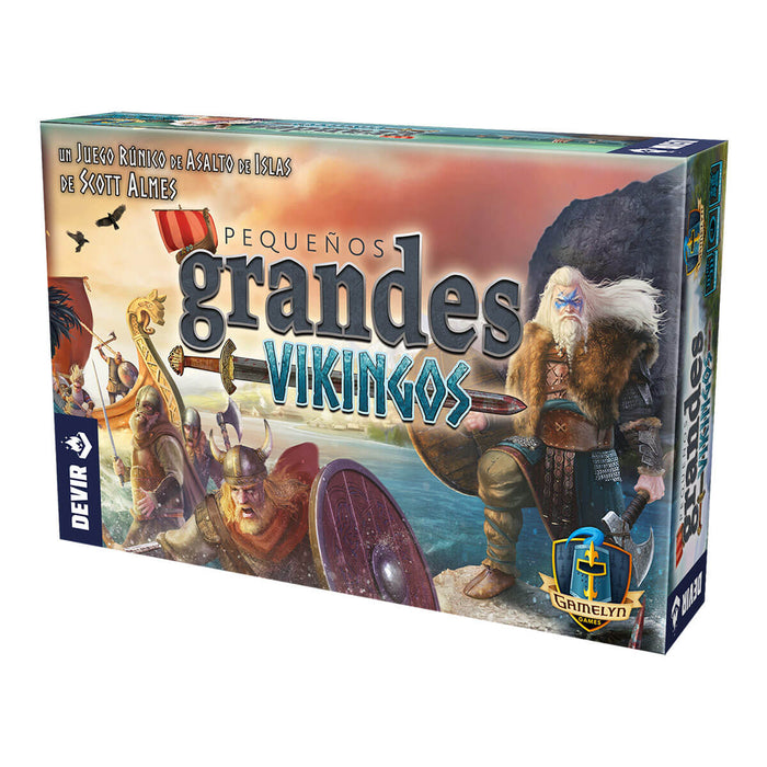 Pequeños Grandes Vikingos Juego de Mesa Devir