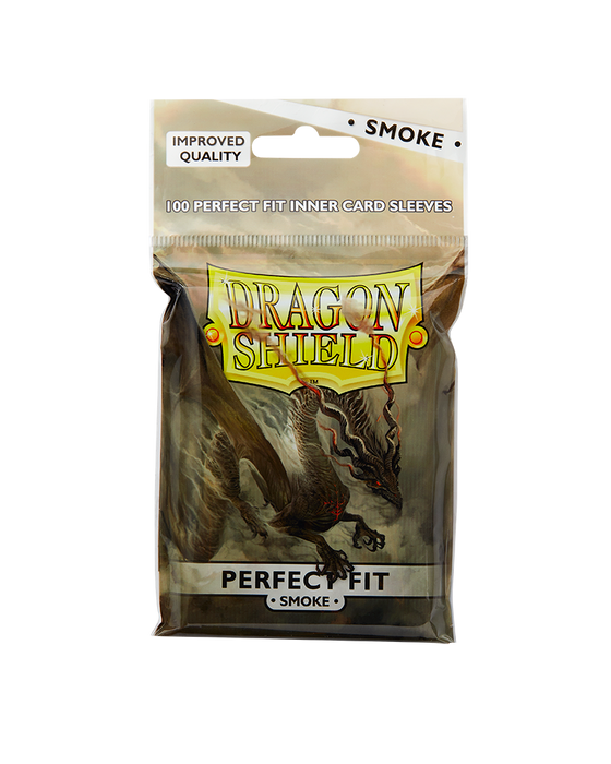 Smoke Perfect Fit Dragon Shield 100 piezas - Micas para Cartas