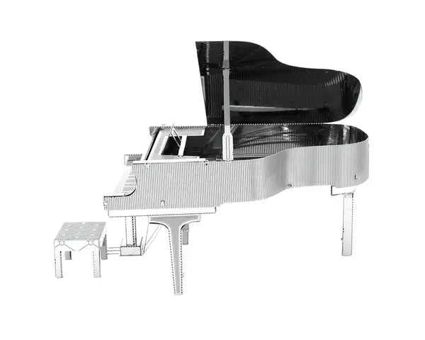 Piano de Cola Rompecabezas 3D Metálico