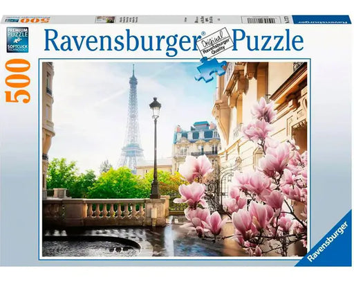 Primavera en París Rompecabezas de 500 Piezas Ravensburger