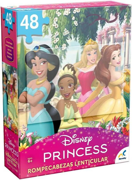 Princesas Rompecabezas Lenticular 48 Piezas Novelty