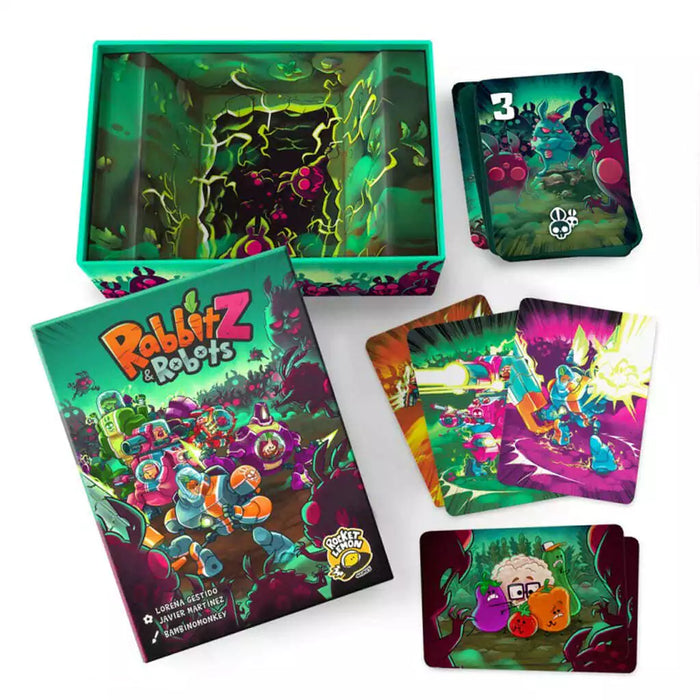 Rabbitz & Robots Juego de Mesa Rocket Lemon