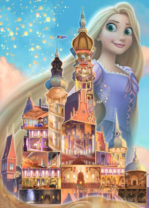 Rapunzel, Castillos Disney - Rompecabezas 1000 Piezas Ravensburger