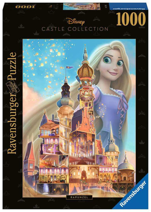 Rapunzel, Castillos Disney - Rompecabezas 1000 Piezas Ravensburger