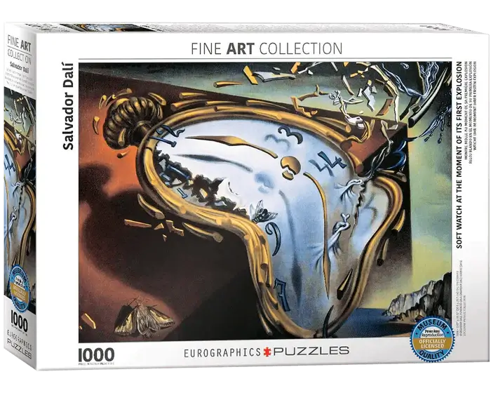 Reloj Flexible, Salvador Dalí - Rompecabezas 1000 Piezas