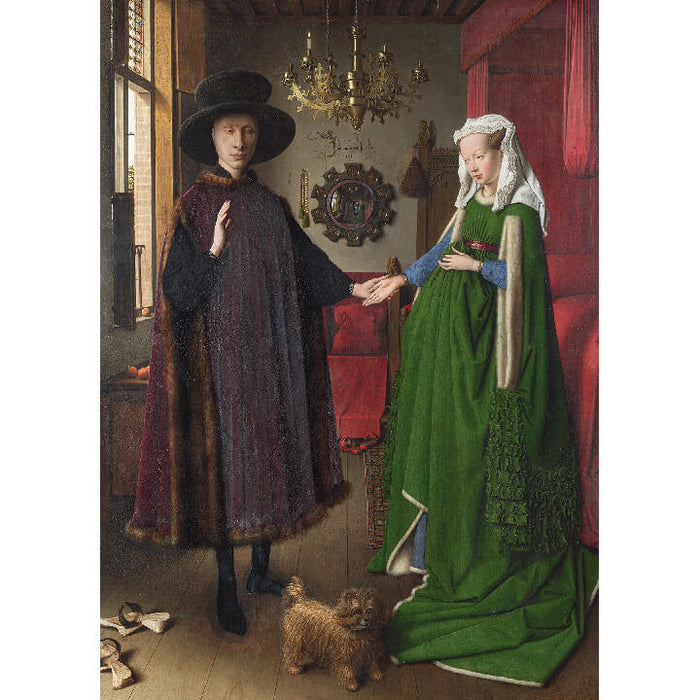 Retrato Arnolfini Van Eyck Rompecabezas Clementoni 1000 Piezas