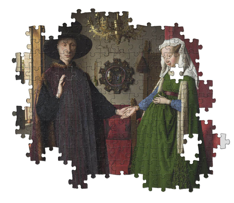 Retrato Arnolfini Van Eyck Rompecabezas Clementoni 1000 Piezas