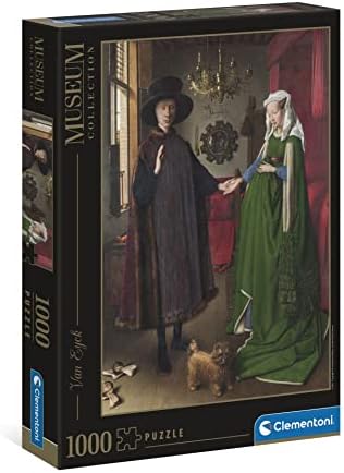 Retrato Arnolfini Van Eyck Rompecabezas Clementoni 1000 Piezas