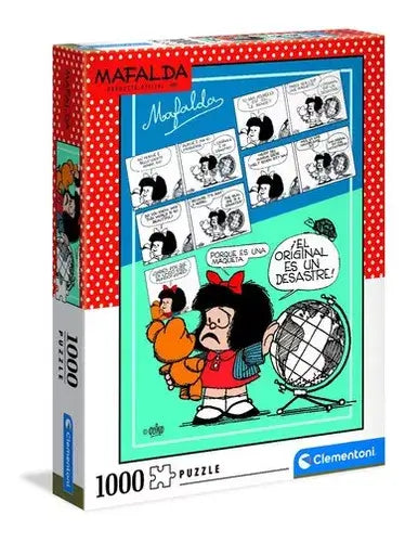 Rompecabezas Mafalda Mundo Original