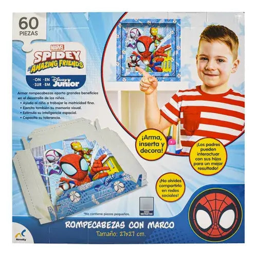 Rompecabezas Spidey and his amazing friends Novelty