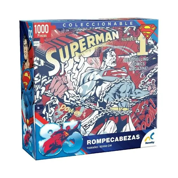 Rompecabezas Superman 85 aniversario marca Novelty