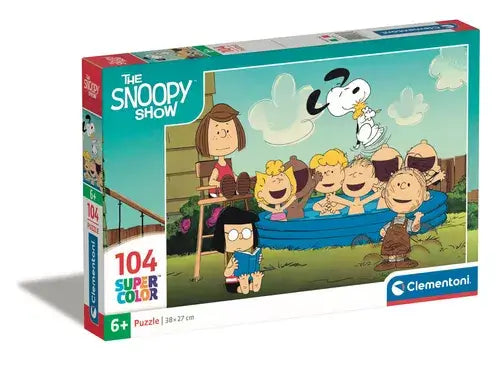 Snoopy y Amigos Rompecabezas 104 piezas Clementoni