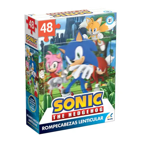 Sonic Rompecabezas Lenticular Novelty