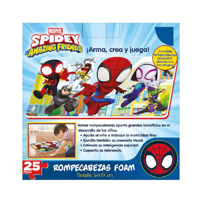 Spidey and His Amazing Friends  Rompecabezas Foam Novelty