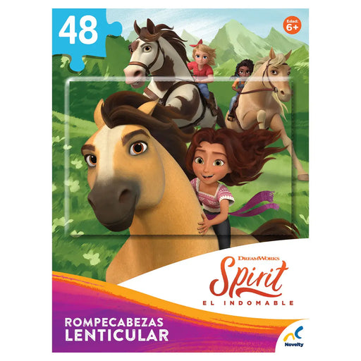 Spirit Rompecabezas Lenticular 48 Piezas Novelty