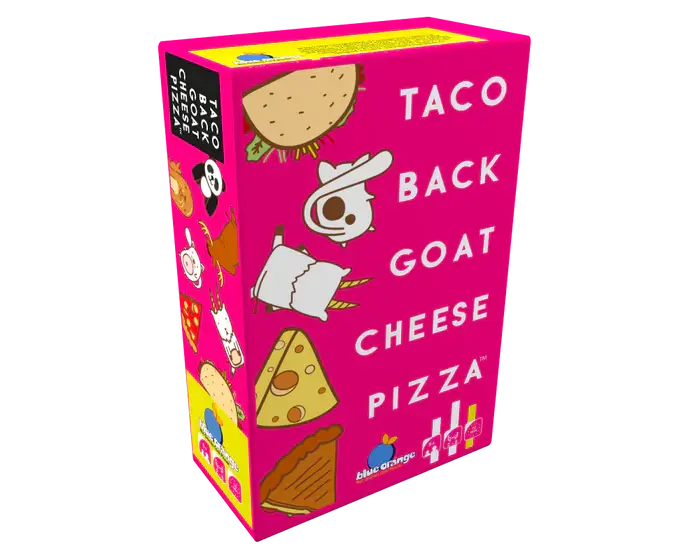 Taco Back Goat Cheese Pizza Juego de Mesa Blue Orange