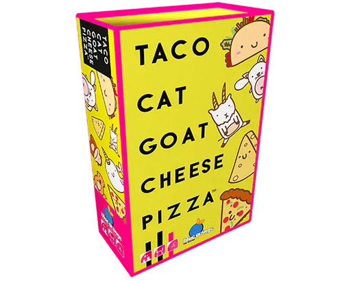 Taco Cat Goat Cheese Pizza Juego de Mesa Blue Orange