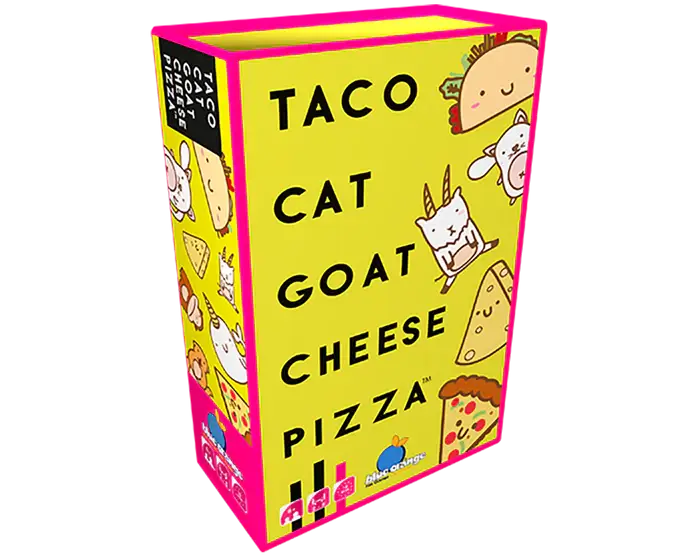 Taco Cat Goat Cheese Pizza Juego de Mesa Blue Orange