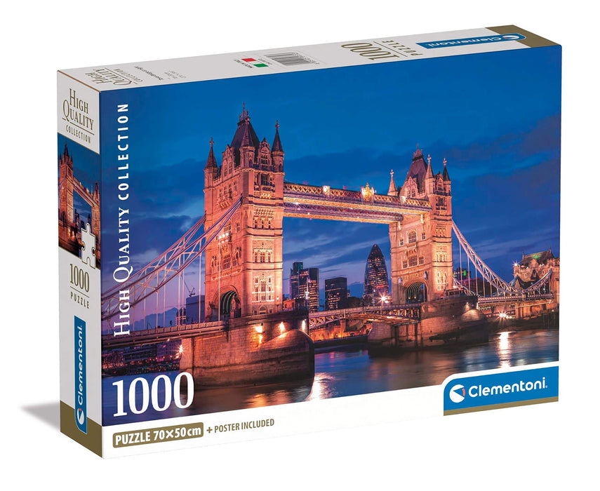 Tower Bridge Rompecabezas 1000 Piezas Clementoni