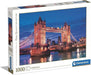 Tower Bridge por la Noche Rompecabezas 1000 piezas Clementoni