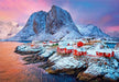 Villa Hamnoy Lofoten Noruega Rompecabezas 500 piezas Clementoni