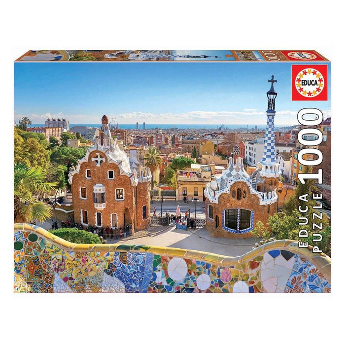 Vista de Barcelona (Parque Güell) - Rompecabezas 1000 Piezas