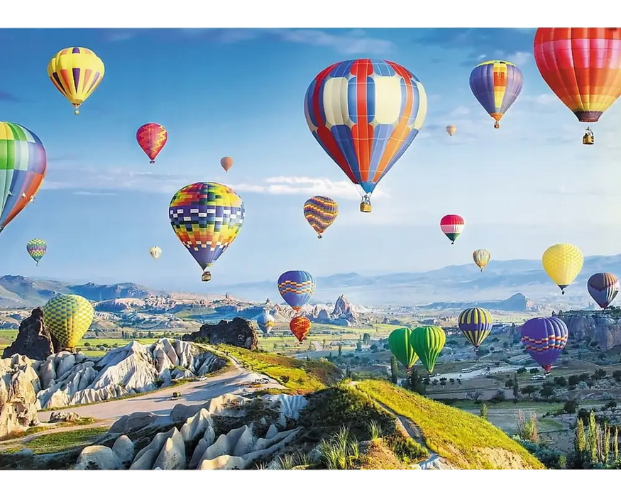 Vista de Capadocia, Turquía -  Rompecabezas 1000 Piezas Trefl