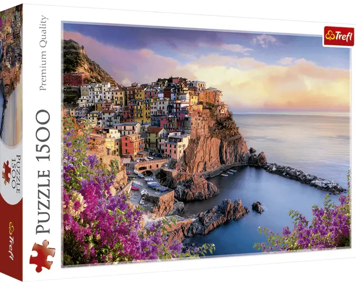 Vista de Manarola, Italia Rompecabezas 1500 Piezas Trefl