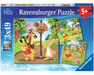 Winnie The Pooh Haciendo deporte Rompecabezas Ravensburger