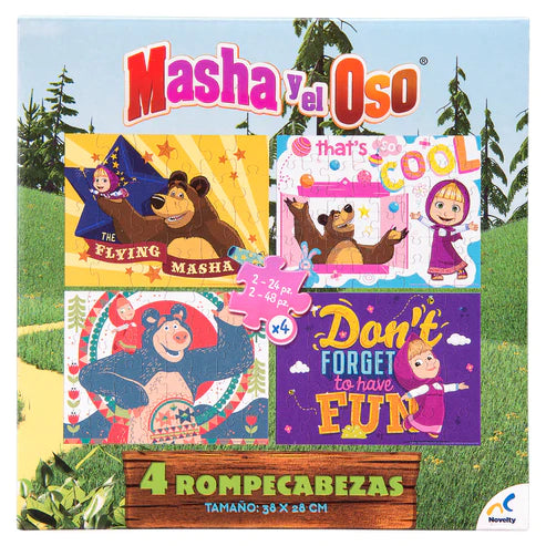 Rompecabezas Masha y el oso