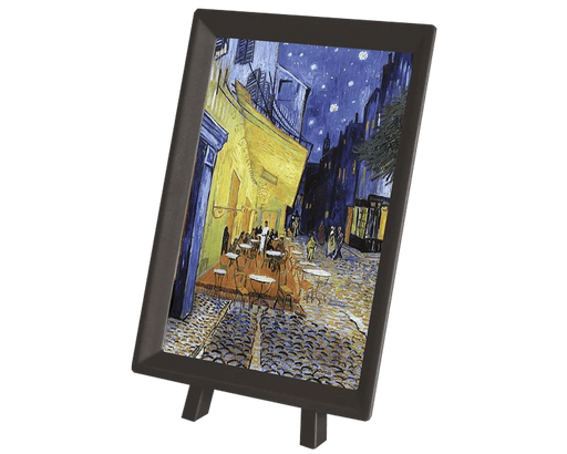 Rompecabezas miniatura Terraza Café Van Gogh marca Pintoo 150 piezas de plástico 