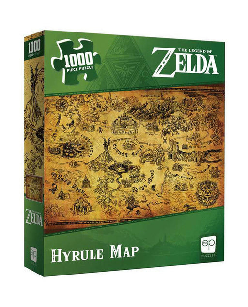 Hyrule Map Rompecabezas Zelda 1000 piezas The OP Puzzles