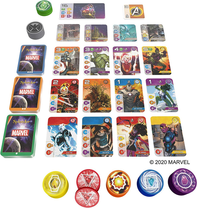 Splendor Marvel Juego de Mesa