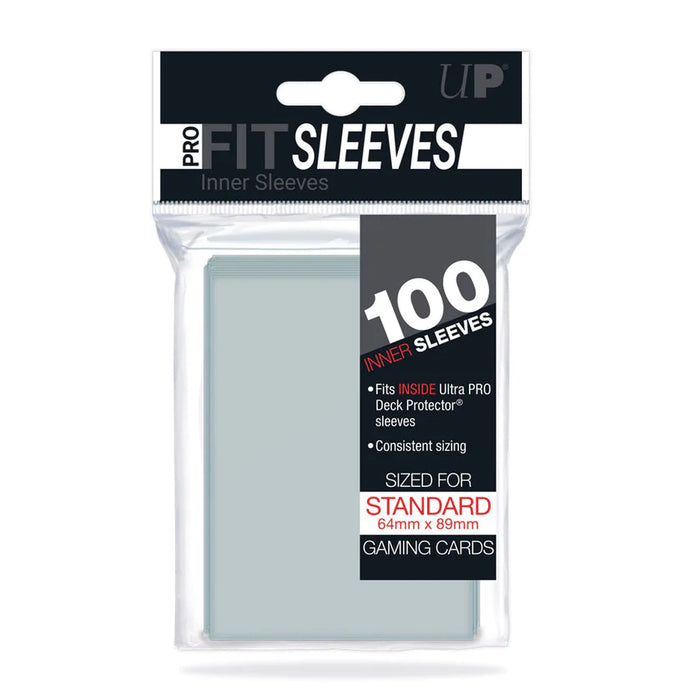 Ultra Pro Pro-Fit Standard Transparentes 100pzs