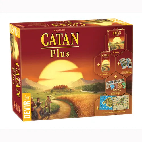 Catan Plus juego de mesa Devir