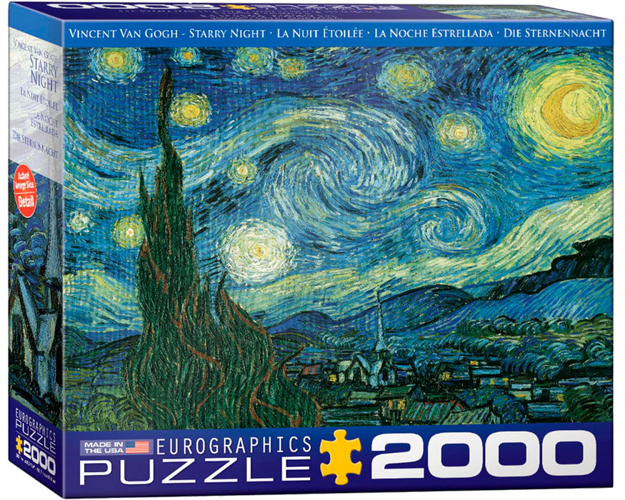 Noche Estrellada Van Gogh Rompecabezas 2000 piezas Eurographics