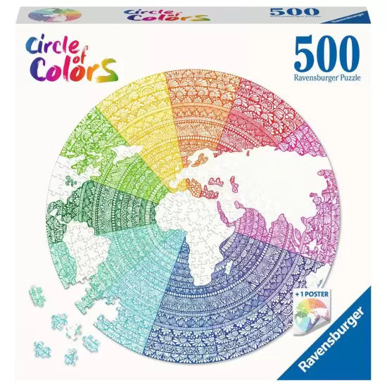 Mándala Rompecabezas Ravensburger 500 piezas