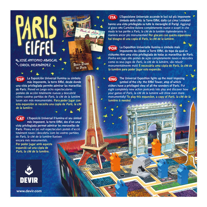 París: Eiffel - Juego de Mesa