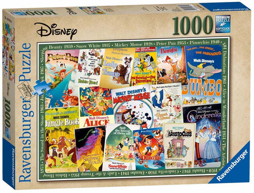 Poste Películas Vintage Rompecabezas 1000 piezas Ravensburger