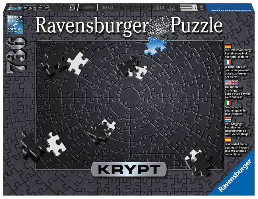 Todo Negro Krypt Rompecabezas 736 Piezas Ravensburger