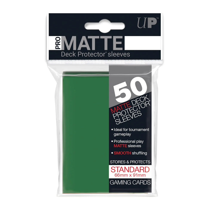 Ultra Pro Pro-Matte Standard Verdes 50 piezas